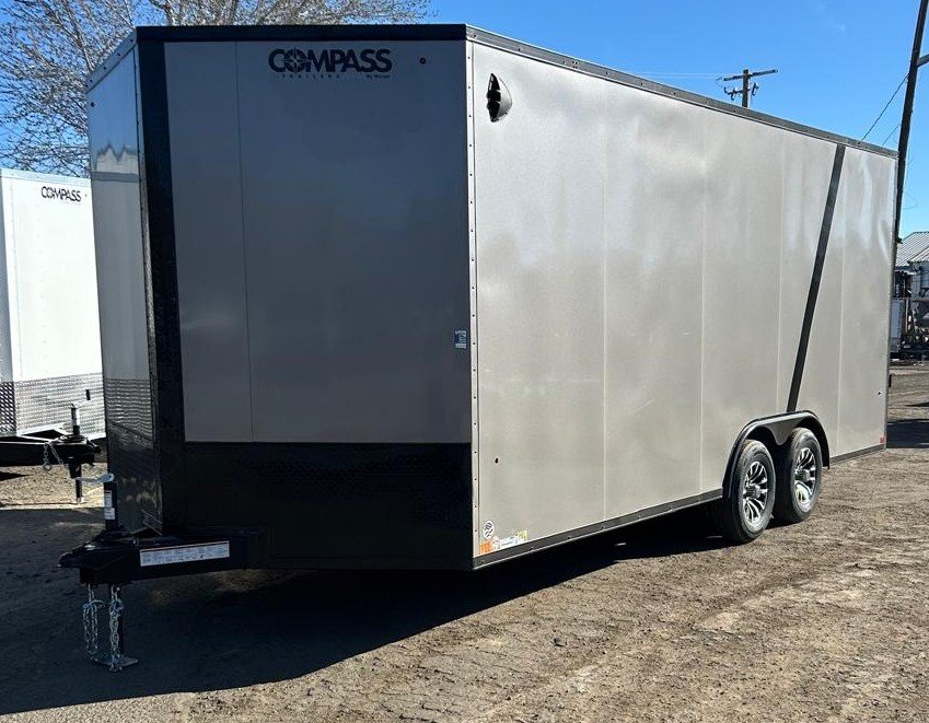 8.5x20 Jasper SE Flat Top Sloped V-Nose Enclosed Trailer for Sale | Carson City, NV