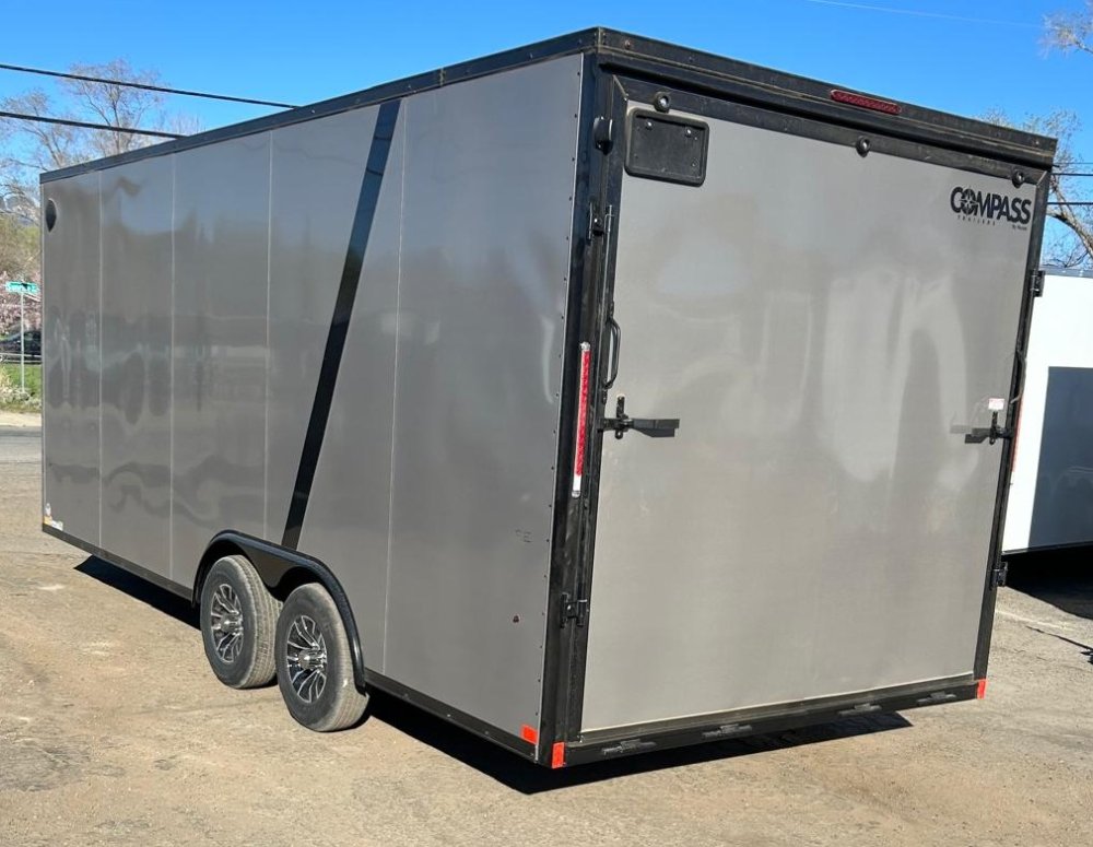 8.5x20 Jasper SE Flat Top Sloped V-Nose Enclosed Trailer for Sale | Carson City, NV