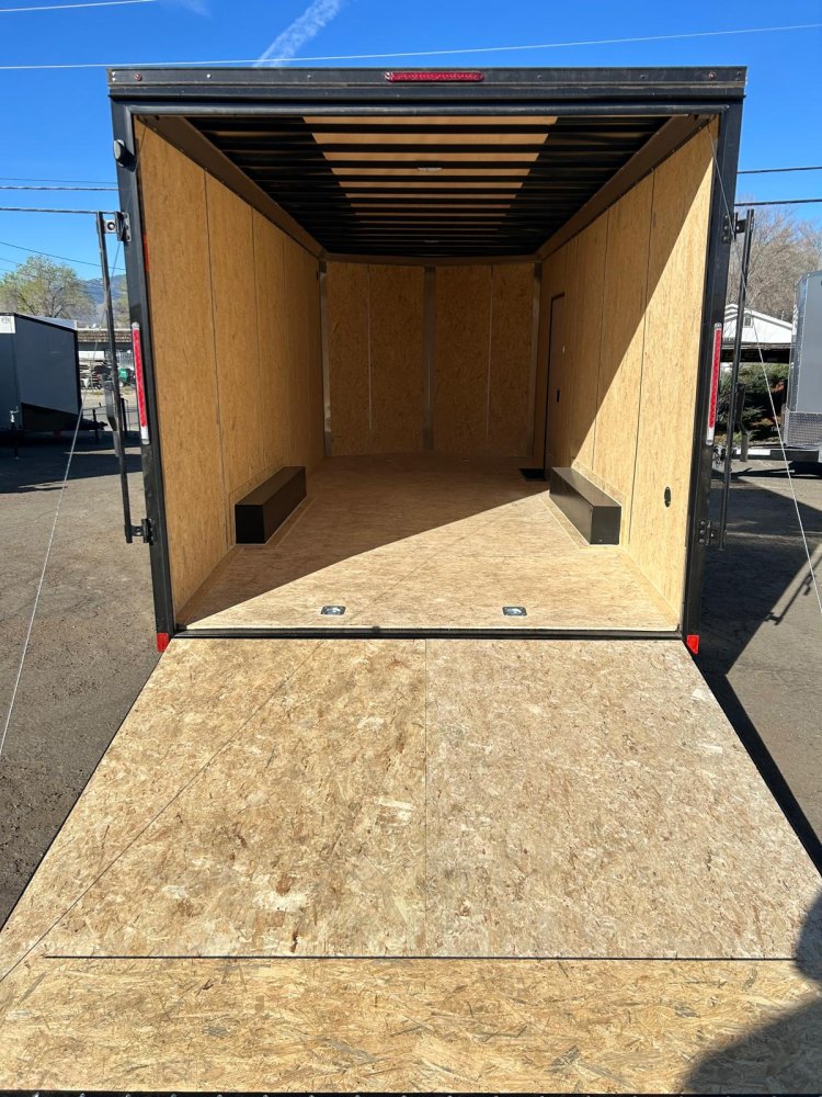 8.5x20 Jasper SE Flat Top Sloped V-Nose Enclosed Trailer for Sale | Carson City, NV