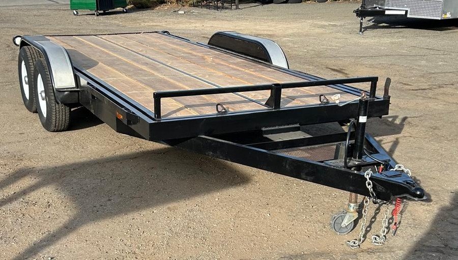 Used 1998 Morgan 10K 7&times;16 Tilt Deck Car Hauler - Fully Refurbished | For Sale D1-Trailers