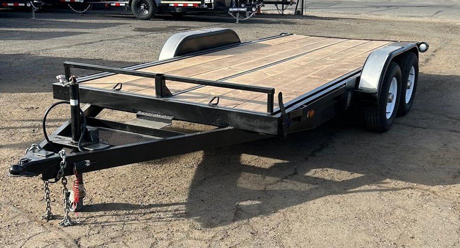 Used 1998 Morgan 10K 7&times;16 Tilt Deck Car Hauler - Fully Refurbished | For Sale D1-Trailers