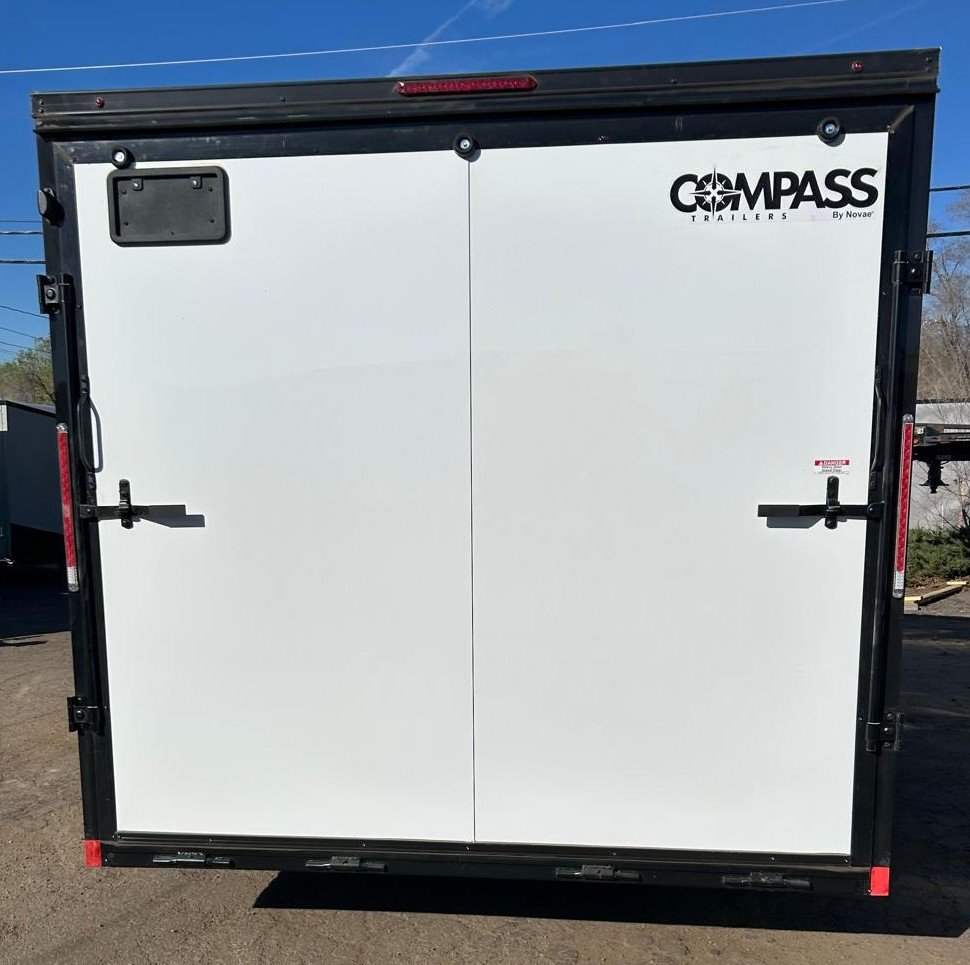 8.5x16 Jasper SE Flat Top Sloped V-Nose Enclosed Trailer for Sale | Carson City, NV
