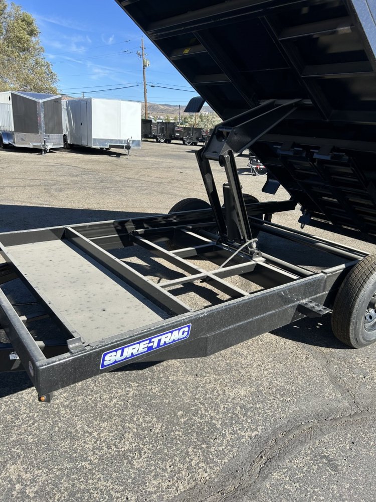 7 x 16 Scissor Lift Tandem Axle Dump Trailer