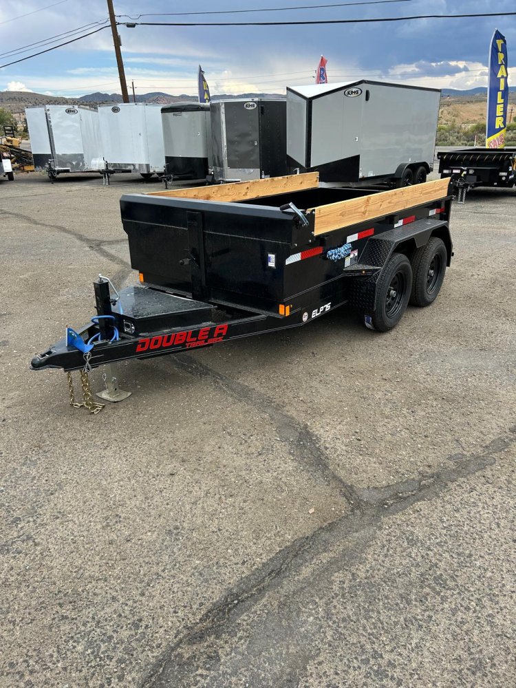 5x10 Double A Excel Series - 7K GVWR Low Profile Dump Trailer