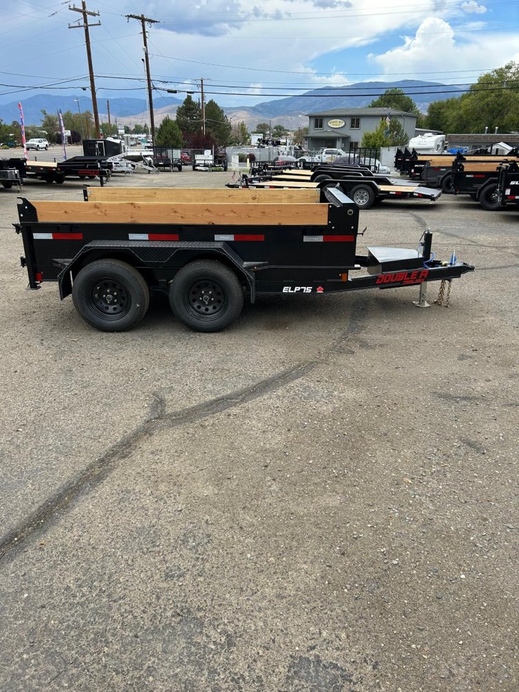 5x10 Double A Excel Series - 7K GVWR Low Profile Dump Trailer