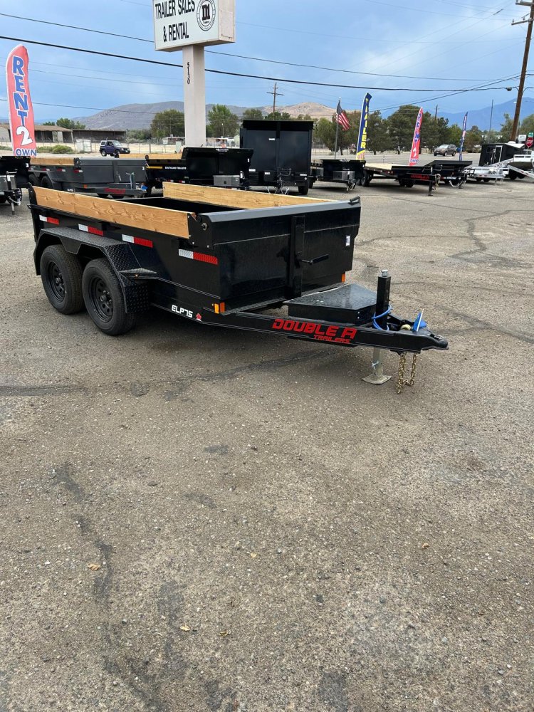 5x10 Double A Excel Series - 7K GVWR Low Profile Dump Trailer