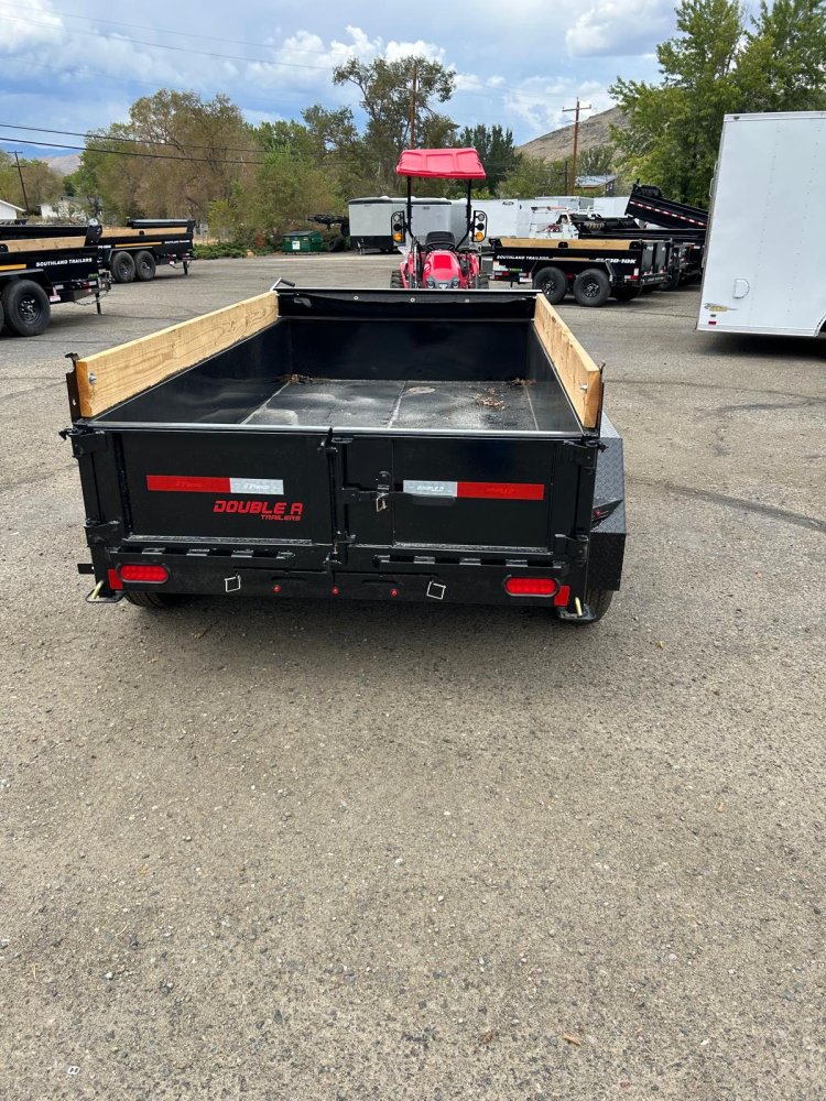 5x10 Double A Excel Series - 7K GVWR Low Profile Dump Trailer