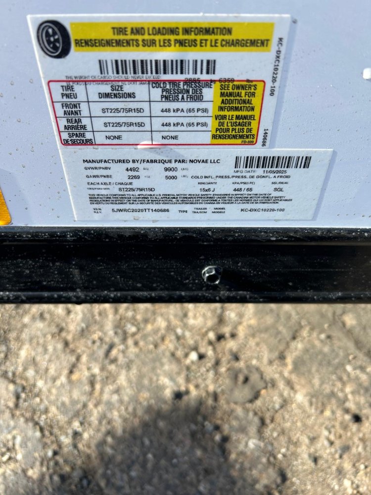 8.5x20 Indigo DLX Flat Top V-Nose Car Hauler Trailer - White + Black Trim | D1 Trailers Carson City,