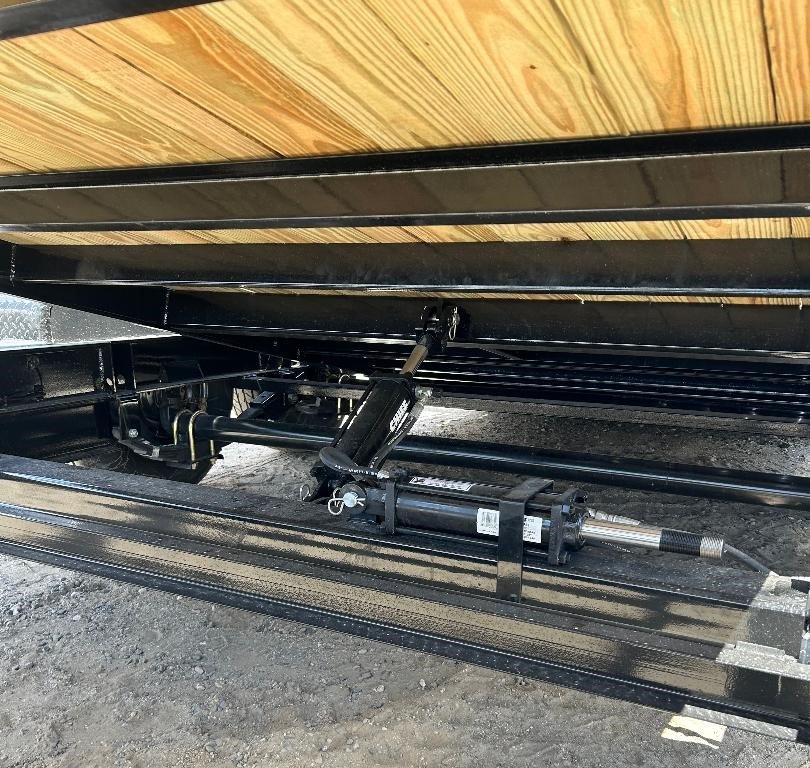 7x22 (18+4) Tilt Bed Equipment Trailer - 14K GVWR - Black | Carson City, NV