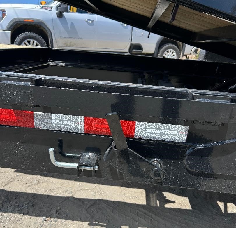 7x22 (18+4) Tilt Bed Equipment Trailer - 14K GVWR - Black | Carson City, NV