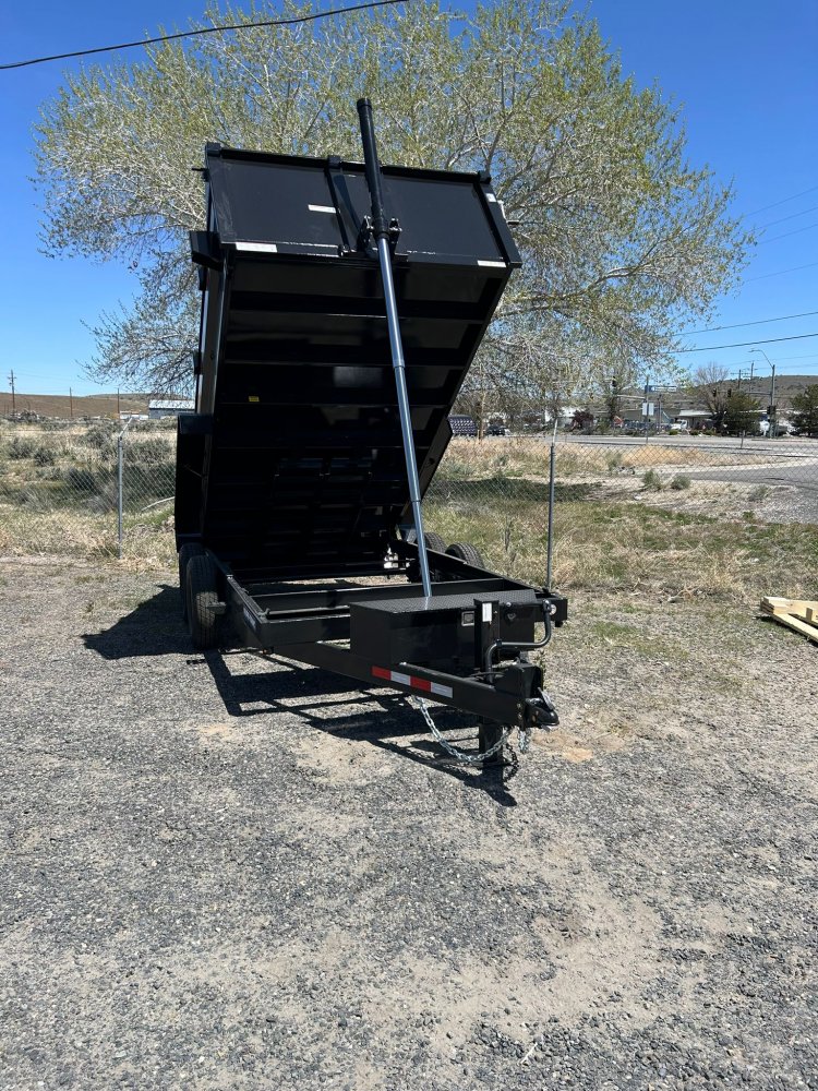 6 x 12, 10K Sure-Trac - STANDARD DUTY LOW PROFILE Hydraulic Dump Trailer