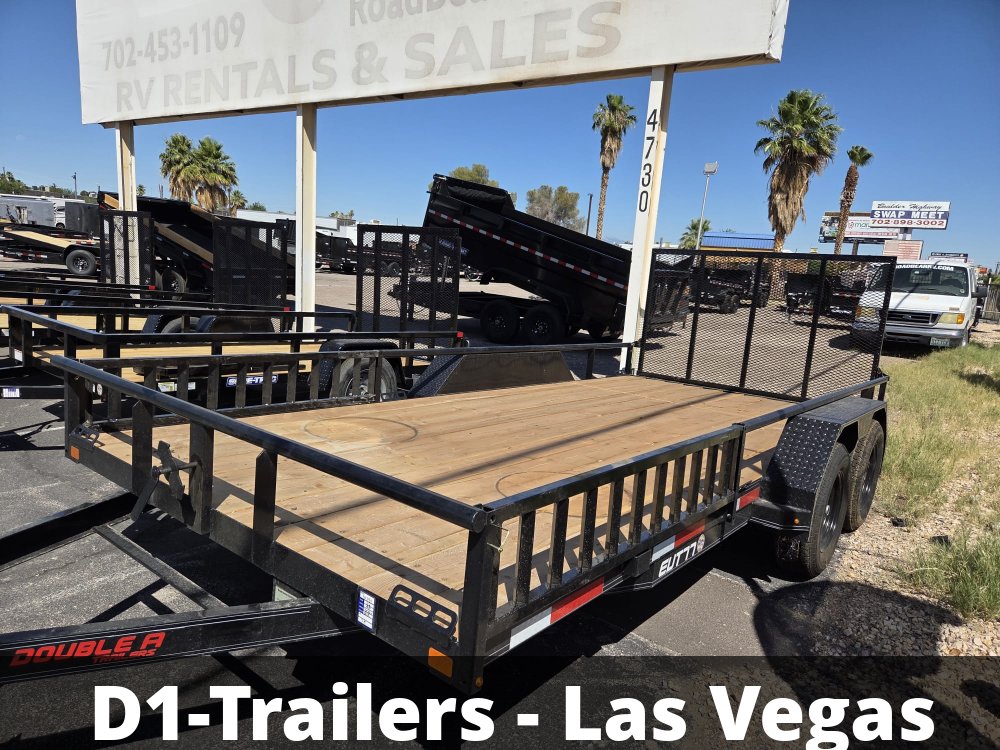 7x16 Double A Excel Series - 7K GVWR Utility Dump Trailer