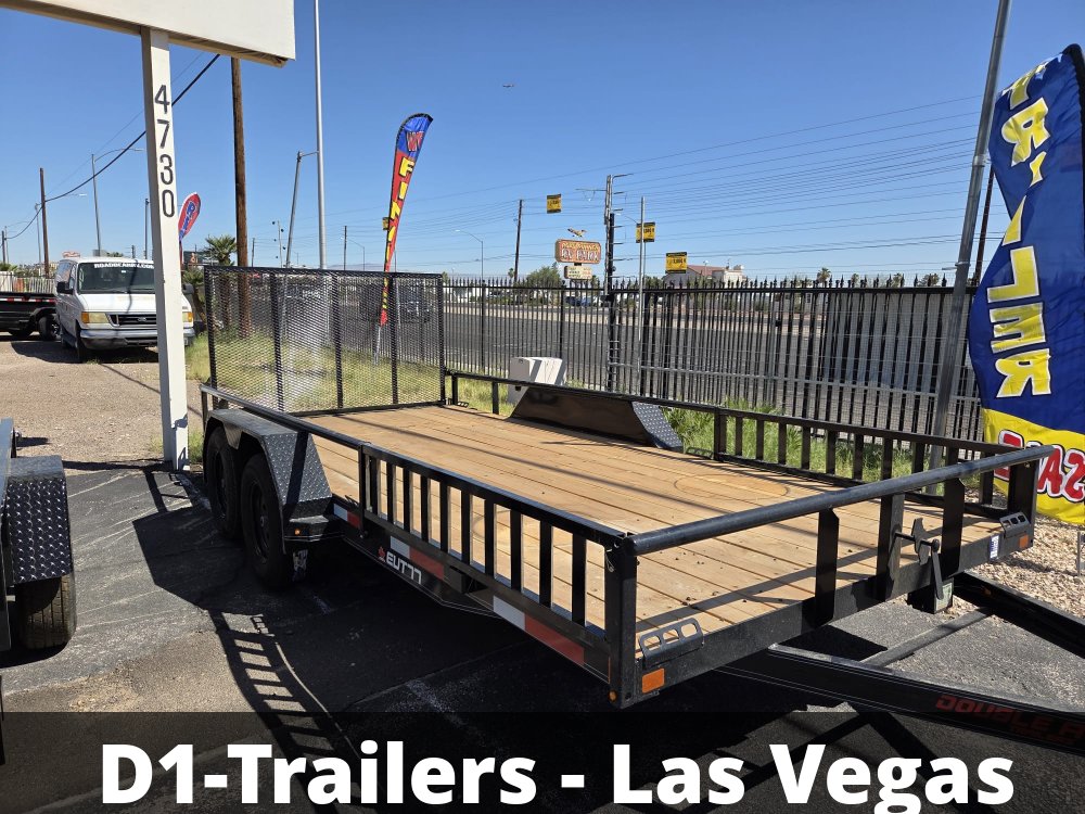 7x16 Double A Excel Series - 7K GVWR Utility Dump Trailer