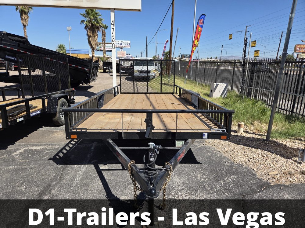 7x16 Double A Excel Series - 7K GVWR Utility Dump Trailer