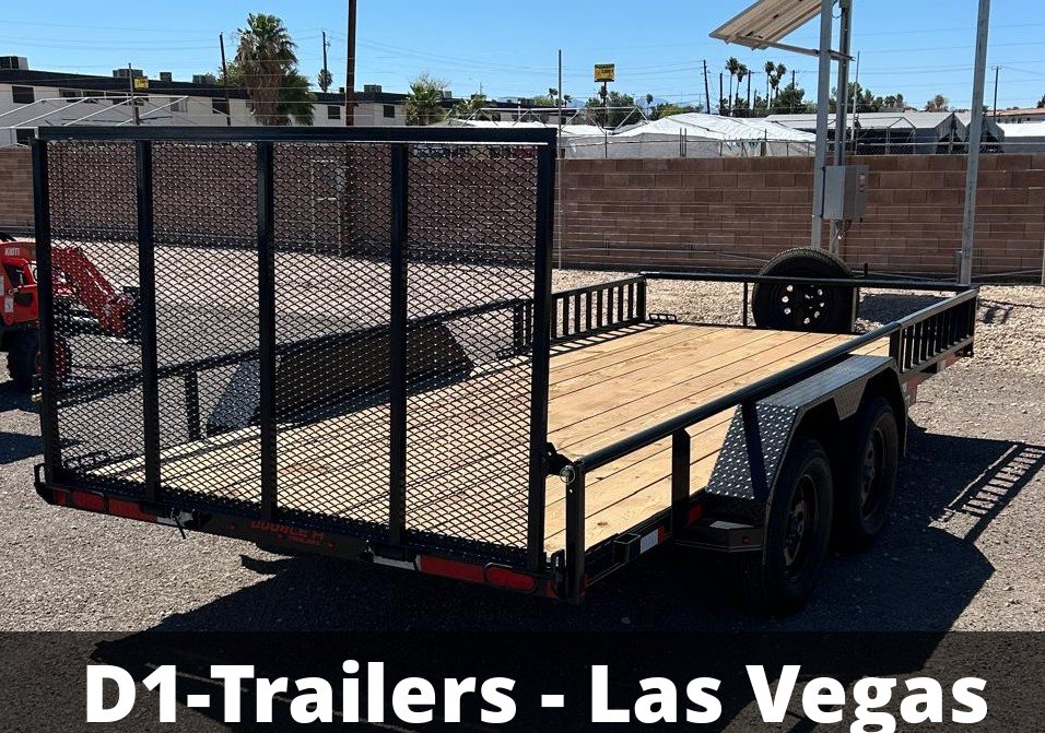 7x16 Double A Excel Series - 7K GVWR Utility Trailer