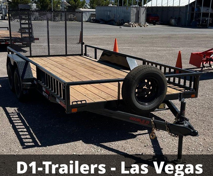 7x16 Double A Excel Series - 7K GVWR Utility Trailer