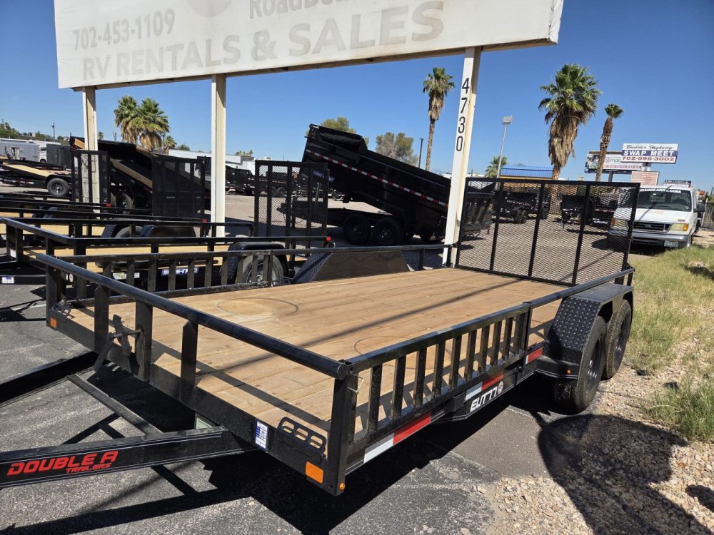 7x16 Double A Excel Series - 7K GVWR Utility Trailer