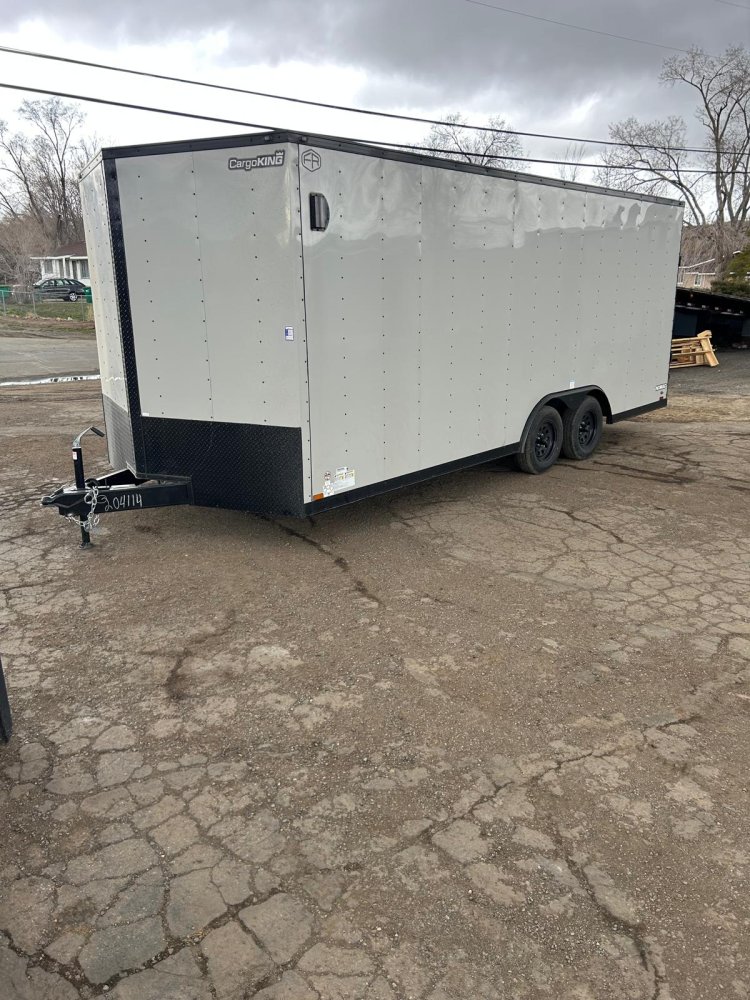 8.5x20 Cargo King Enclosed Trailer - Dove Gray | Carson City, NV