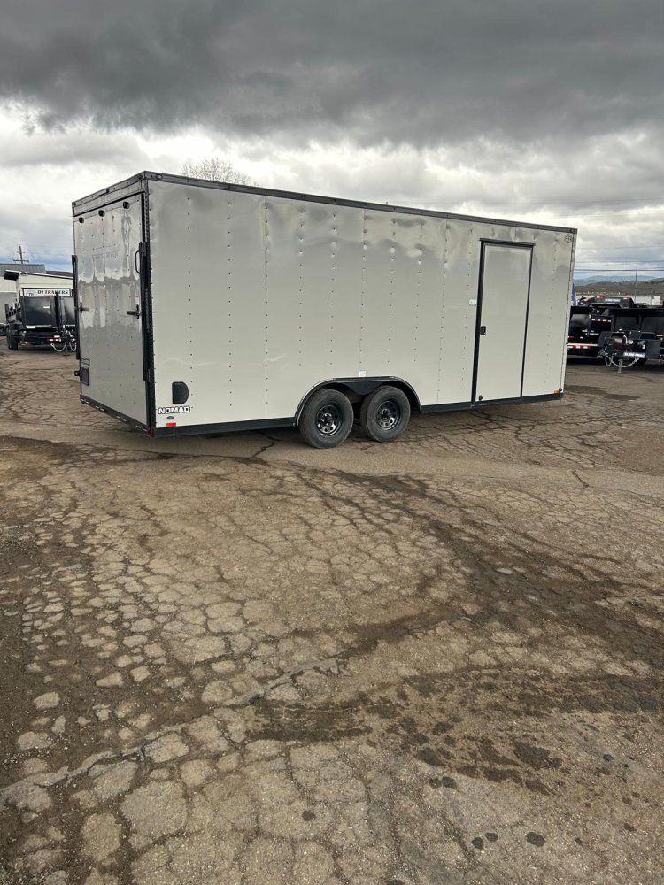 8.5x20 Cargo King Enclosed Trailer - Dove Gray | Carson City, NV