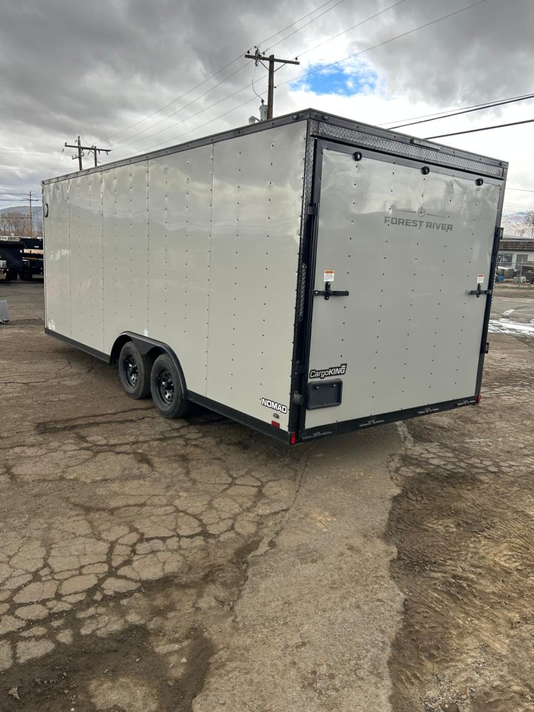8.5x20 Cargo King Enclosed Trailer - Dove Gray | Carson City, NV