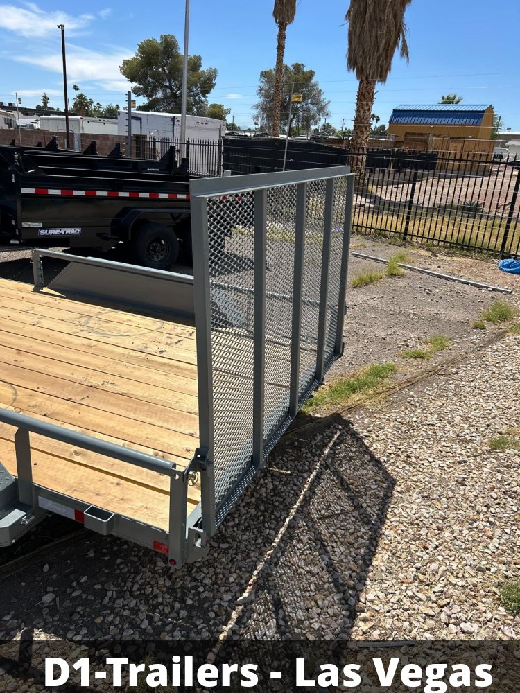 7x14 Double A Excel Series - 7K GVWR Utility Trailer