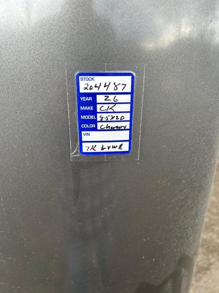 8.5x20 Cargo King Enclosed Trailer - Metallic Charcoal | Carson City, NV