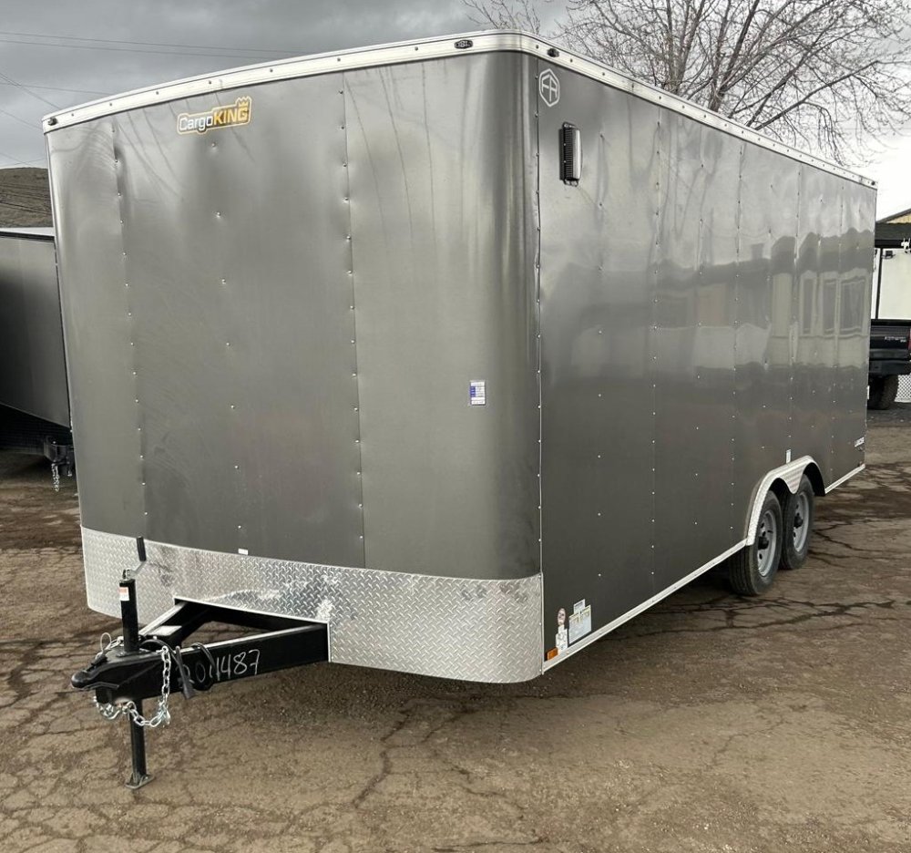 8.5x20 Cargo King Enclosed Trailer - Metallic Charcoal | Carson City, NV