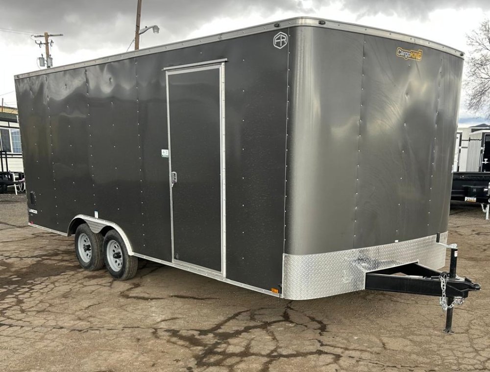 8.5x20 Cargo King Enclosed Trailer - Metallic Charcoal | Carson City, NV