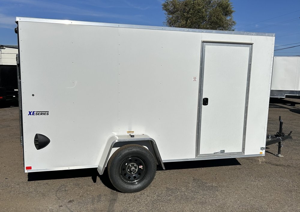 6x12 Mirage Enclosed Cargo - Flat Top V-Nose Cargo Trailer (XE)