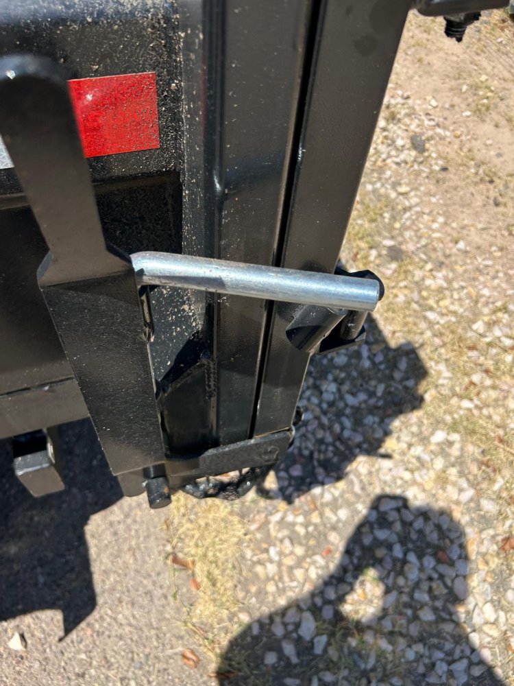 7x12 HD Low Profile Dump Trailer - 14K GVWR | Black