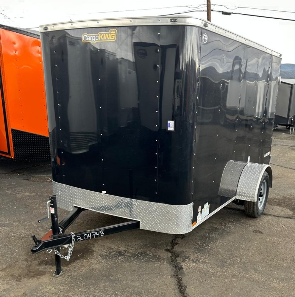 6x10 Cargo King Enclosed Trailer for Sale - Black | Carson City, NV