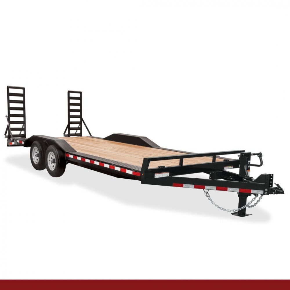20' + 2' 14k Sure-Trac Equipment - FULL-WIDTH IMPLEMENT EQUIPMENT TRAILERS