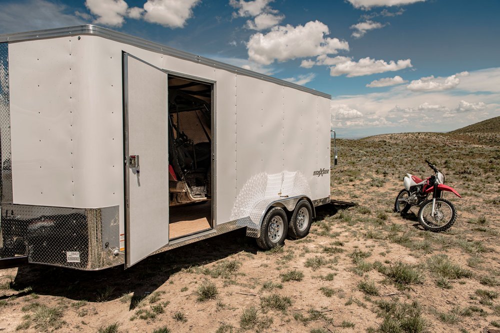 6x12 Mirage Enclosed Cargo - XPRES Flat Top V-Nose Enclosed Cargo Trailer 7K