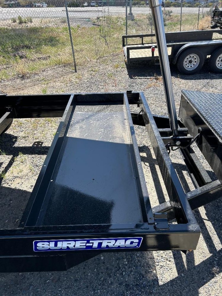 7 x 14, 14K Sure-Trac - HDLP TELESCOPIC Hydraulic Dump Trailer