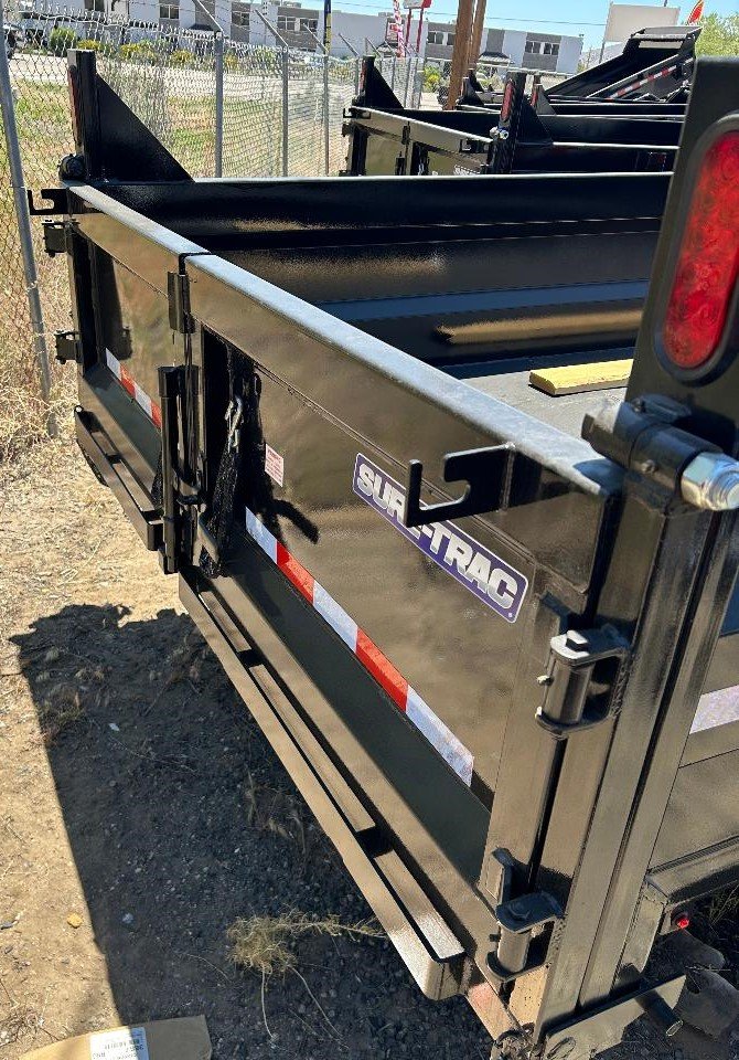 7x14 HD Low Profile Dump Trailer - Telescopic Hoist, 14K GVWR