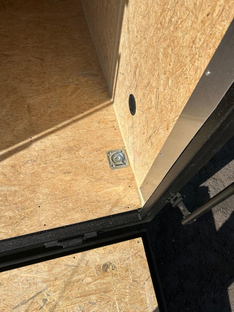 7x14 Journey SE Flat Top Sloped V-Nose Enclosed Cargo Trailer - Black | D1 Trailers Carson City, NV