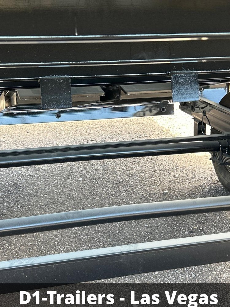 7x14 HD Low Profile Dump Trailer - Telescopic Hoist, 14K GVWR