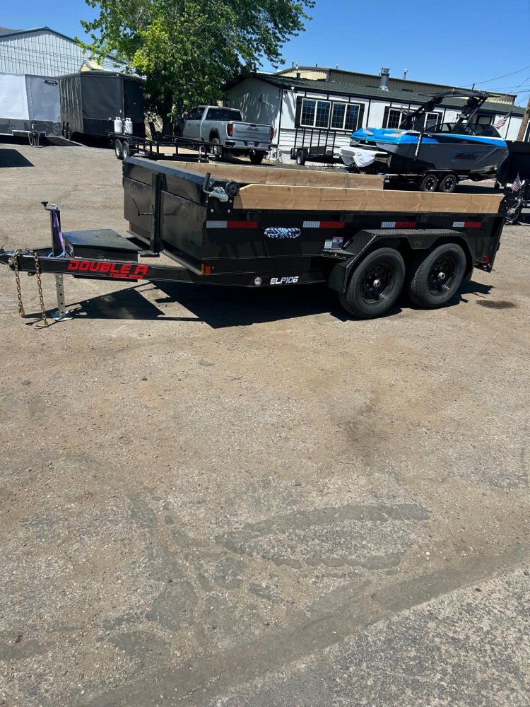 6x12 Double A Excel Series - 10K GVWR Low Profile Dump Trailer