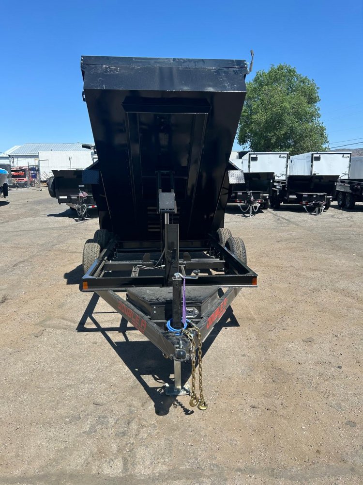 6x12 Double A Excel Series - 10K GVWR Low Profile Dump Trailer