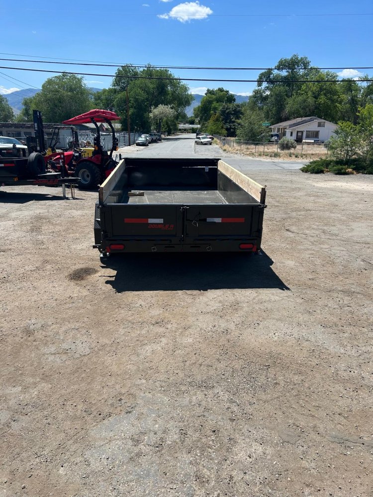 6x12 Double A Excel Series - 10K GVWR Low Profile Dump Trailer