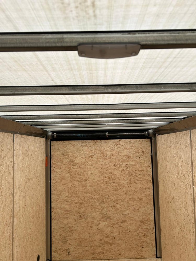 6x12 Conquest SE Flat Top Sloped V-Nose Enclosed Trailer - Black | Carson City, NV