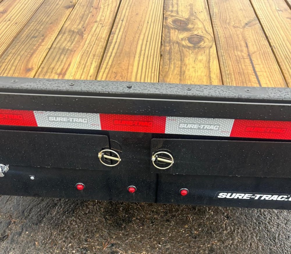 8.5x22 SD Deckover Flatbed Trailer - 15K GVWR - Black | Carson City, NV