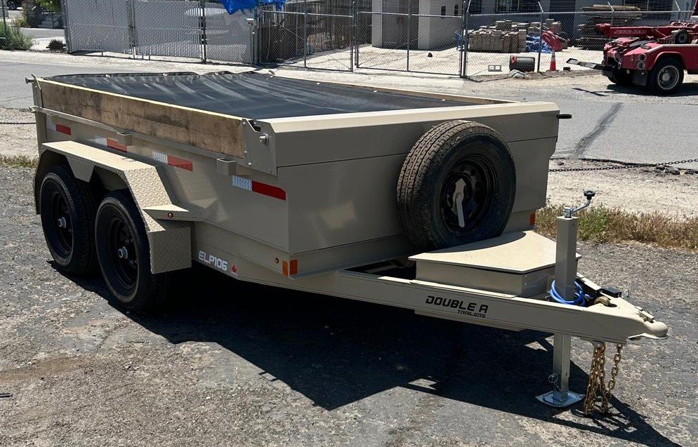 6x10 Double A Excel Series - 10K GVWR Low Profile Dump Trailer