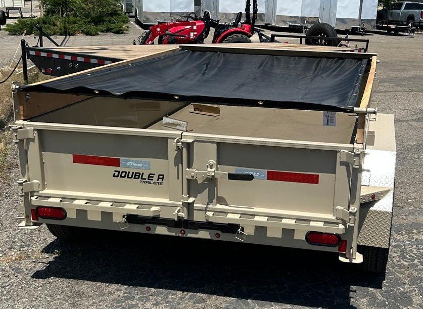 6x10 Double A Excel Series - 10K GVWR Low Profile Dump Trailer