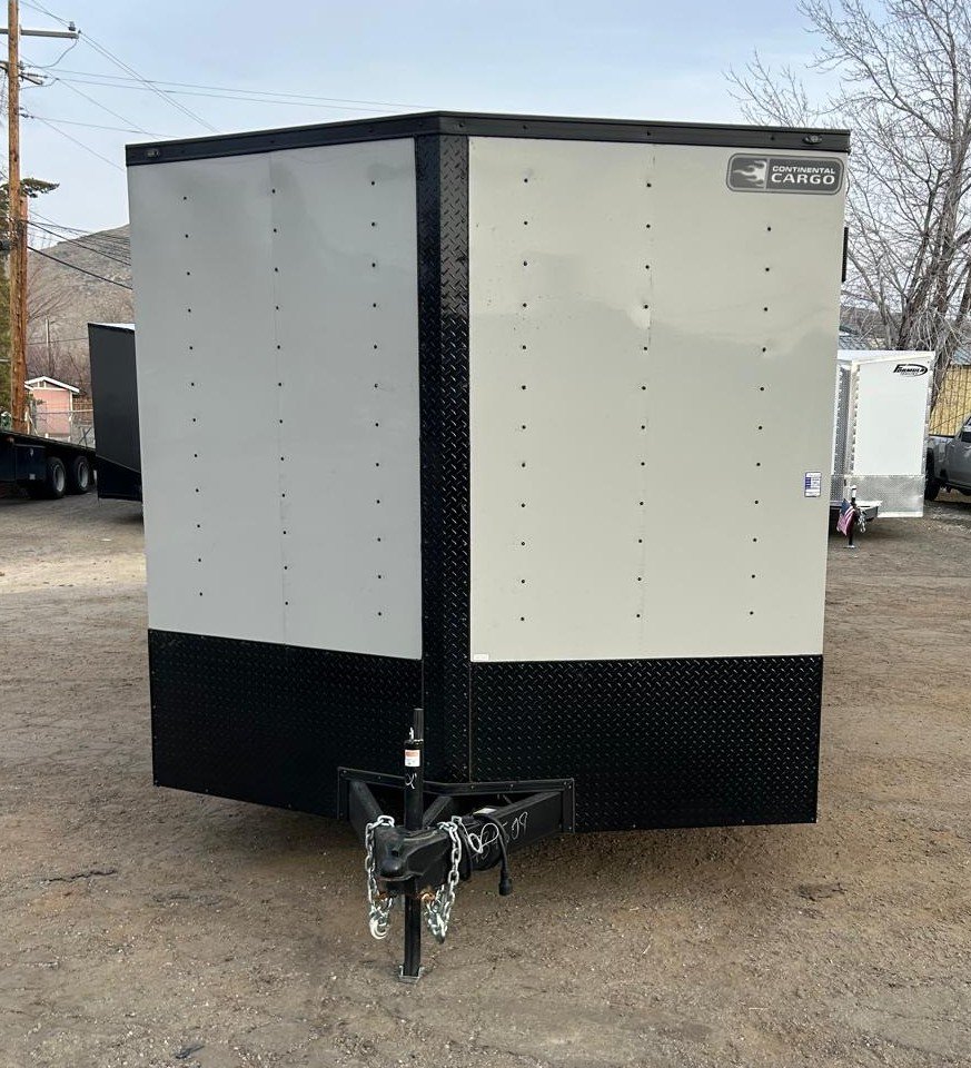 8.5x24 Continental Cargo Enclosed Trailer - Dove Gray | Carson City, NV