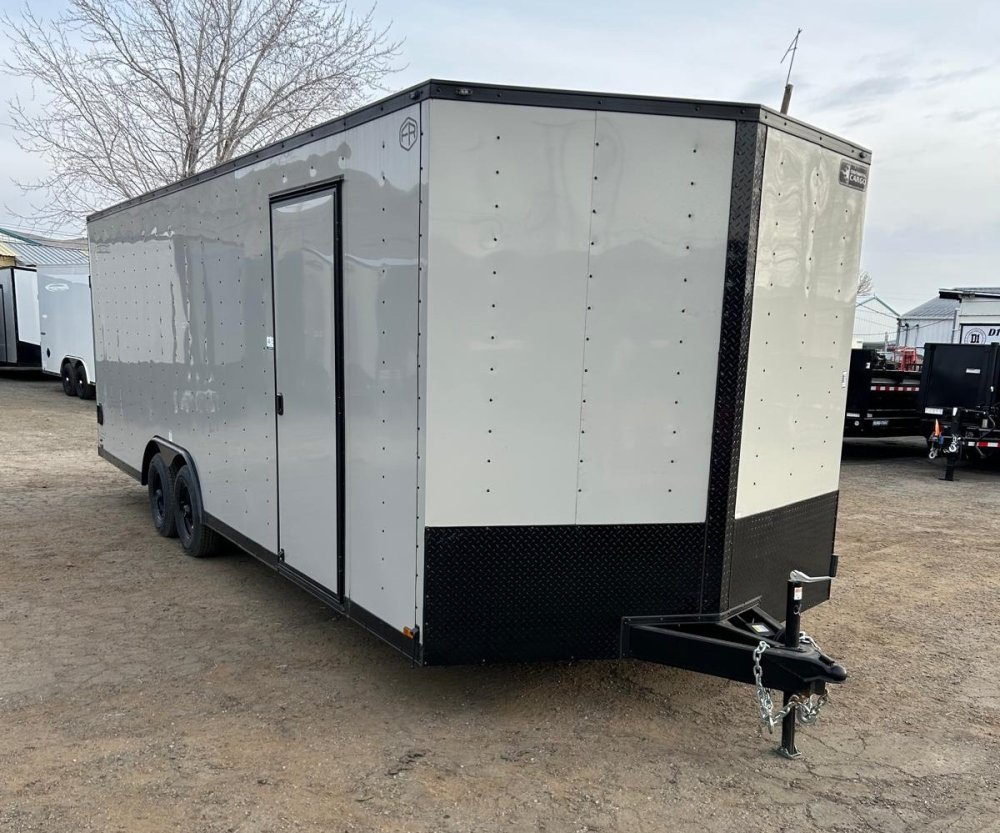 8.5x24 Continental Cargo Enclosed Trailer - Dove Gray | Carson City, NV