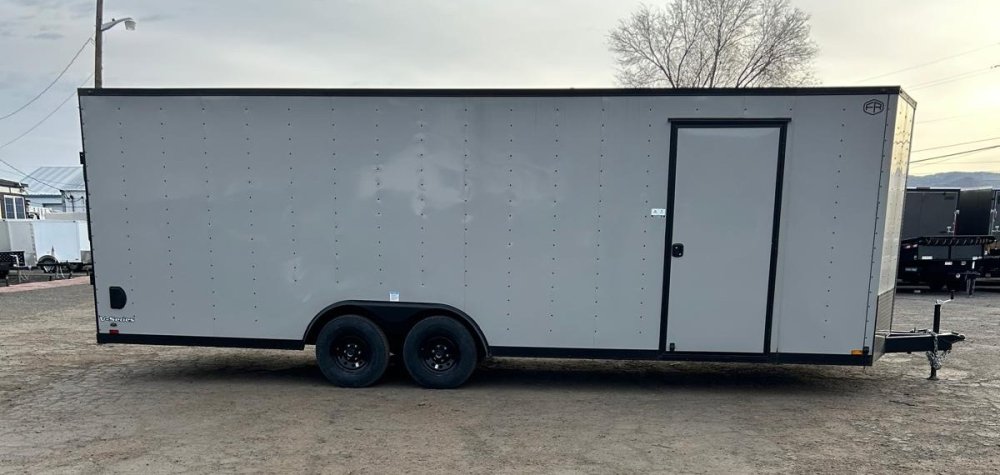 8.5x24 Continental Cargo Enclosed Trailer - Dove Gray | Carson City, NV