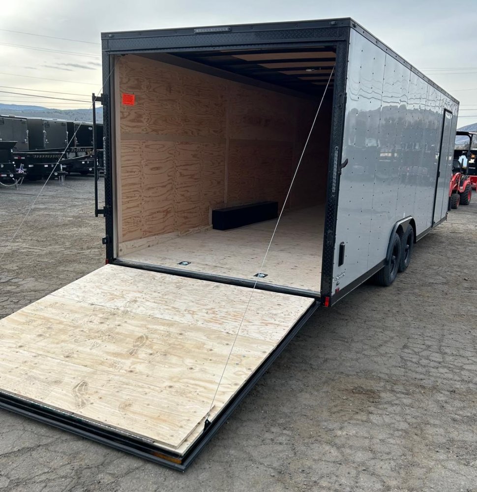 8.5x24 Continental Cargo Enclosed Trailer - Dove Gray | Carson City, NV