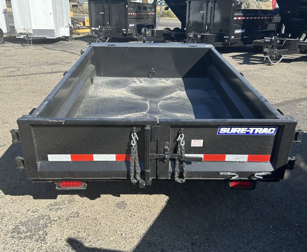 5x8 Single Ram Homeowner Dump Trailer 5K GVWR - Black | Carson City, NV