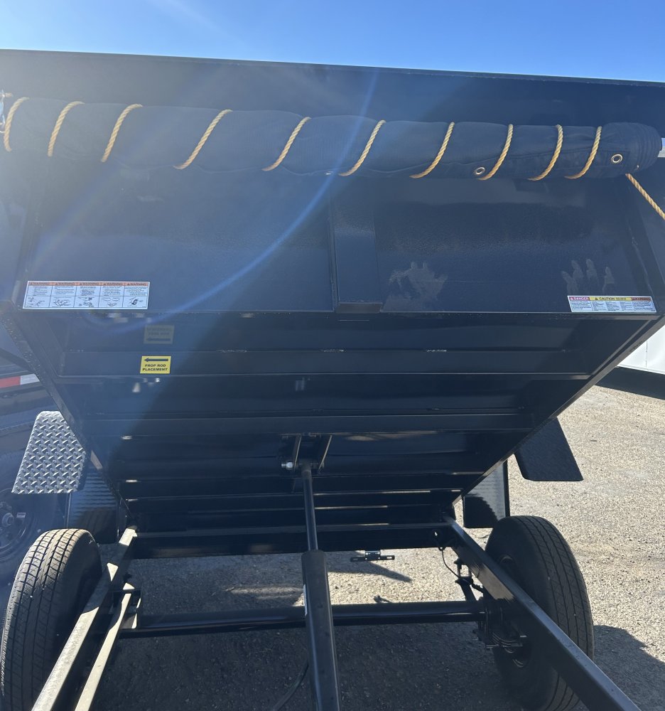 5x8 Single Ram Homeowner Dump Trailer 5K GVWR - Black | Carson City, NV